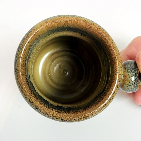 Red Duck Pottery Sedona Arizona Signed Mug 6oz - Picture 6 of 7